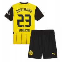 Billiga Borussia Dortmund Emre Can #23 Barnkläder Hemma fotbollskläder till baby 2024-25 Kortärmad (+ Korta byxor)